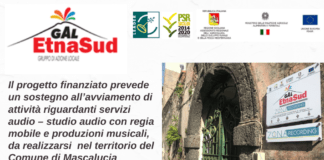 sottomisura 6.2 P.A.L EtnaSud progetto di ZONA RECORDING DI AMANTIA SCUDERI MATTEO