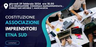 Nasce l’Associazione Imprenditori Etna Sud